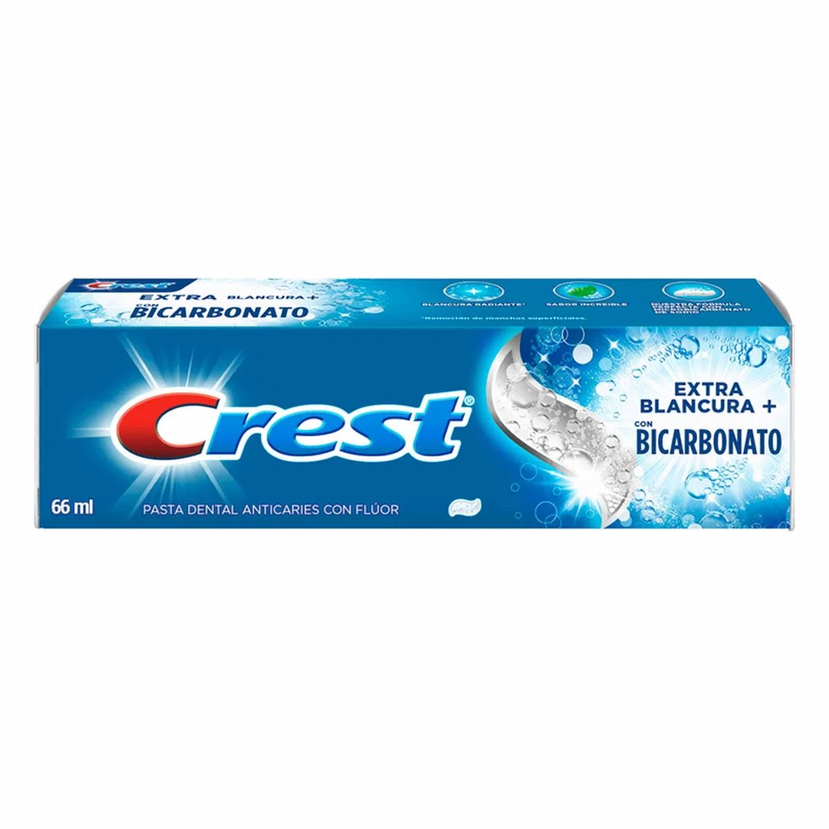 CREST CRA DENT EXTRA BLANC+ BICAR 66ML