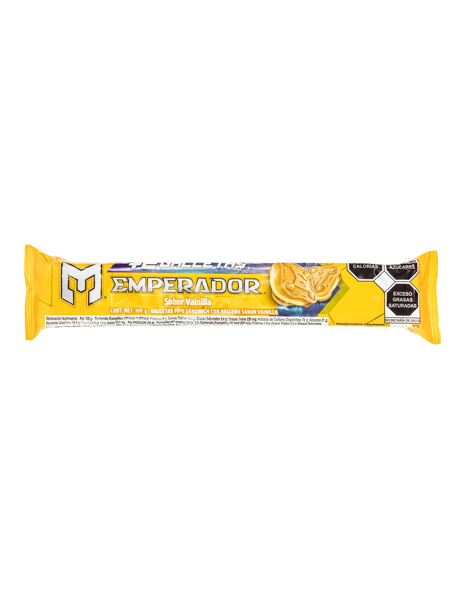 EMPERADOR GALLETAS VAINILLA 109G