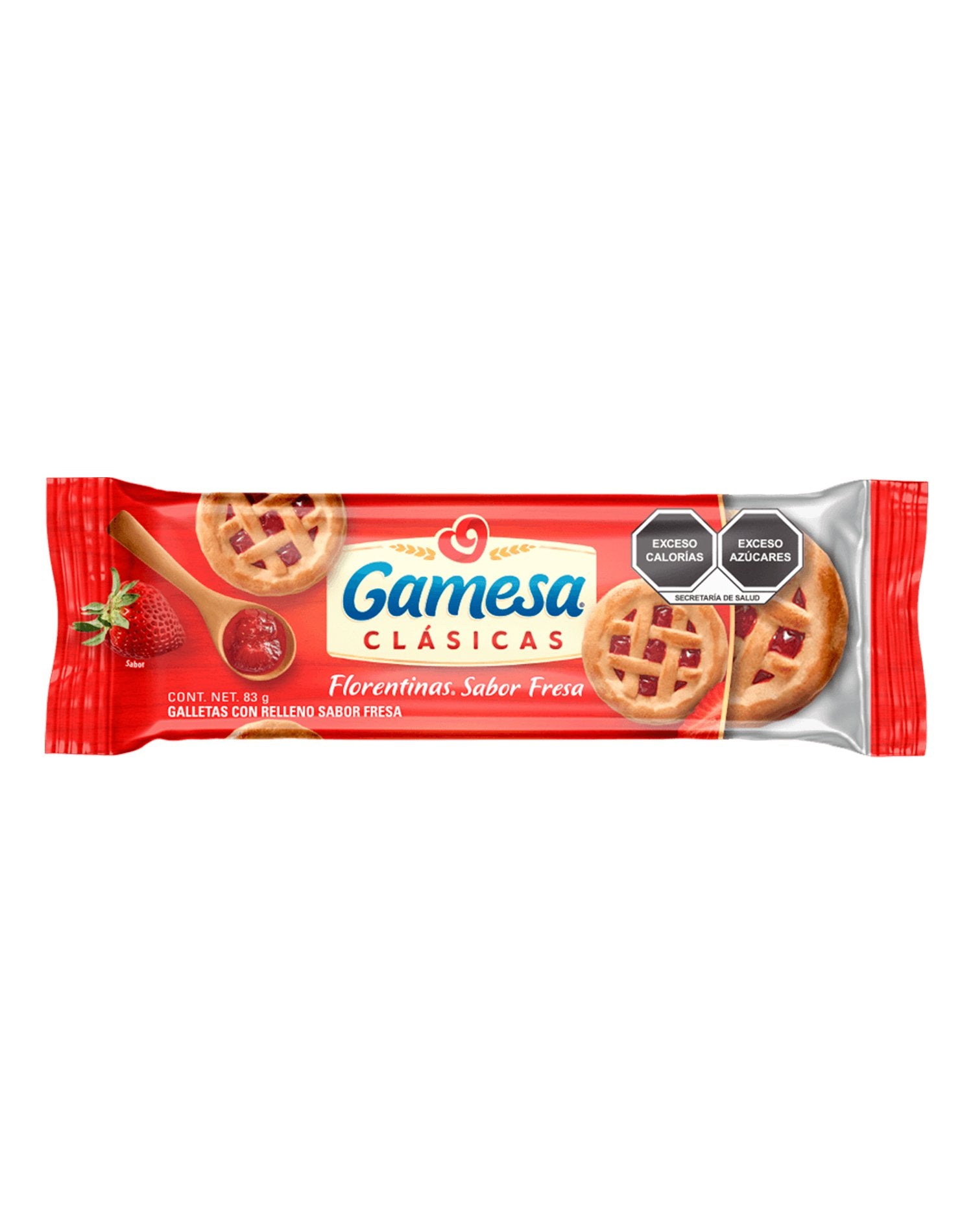 FLORENTINA GALLETA FRESA 83G