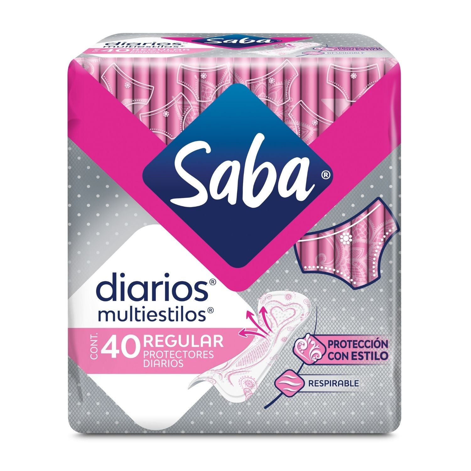 SABA PROTECTOR DIARIO REG C40