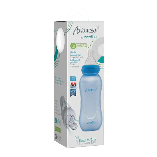 BIB EVENFLO ADVA NATFLOW AZUL 8OZ