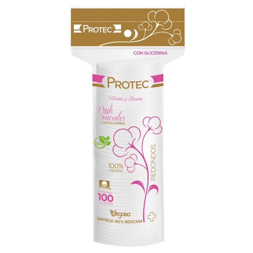 PADS FACIAL PROTEC PZA 100