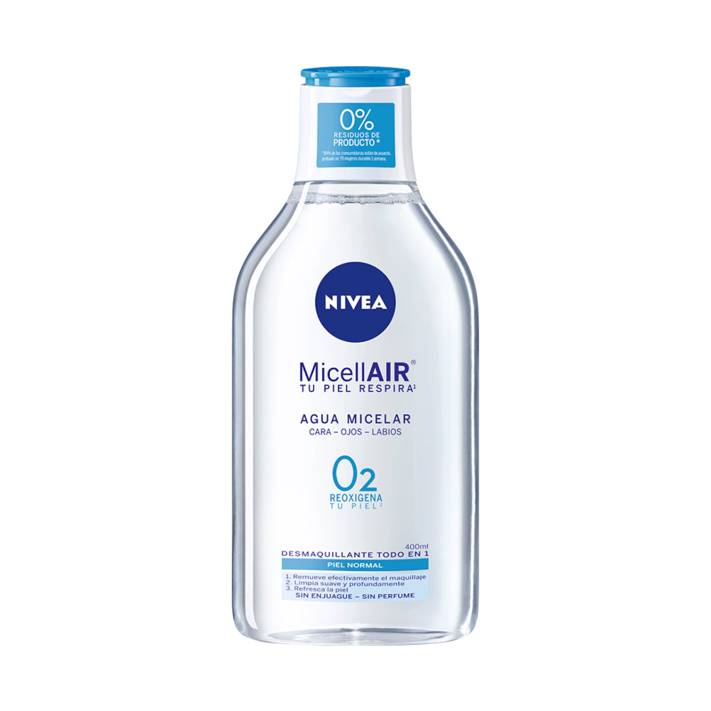 AGUA MICELAR NIVEA PIEL NORM 400ML