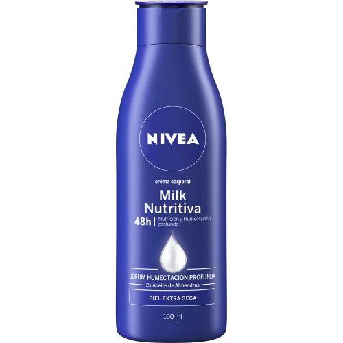 NIVEA CRA MILK NUTRITIVA P EX SECA 100ML