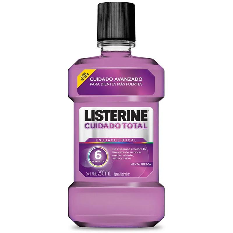 LISTERINE ENJ BUC CUIDADO TOTAL MENTA 250ML