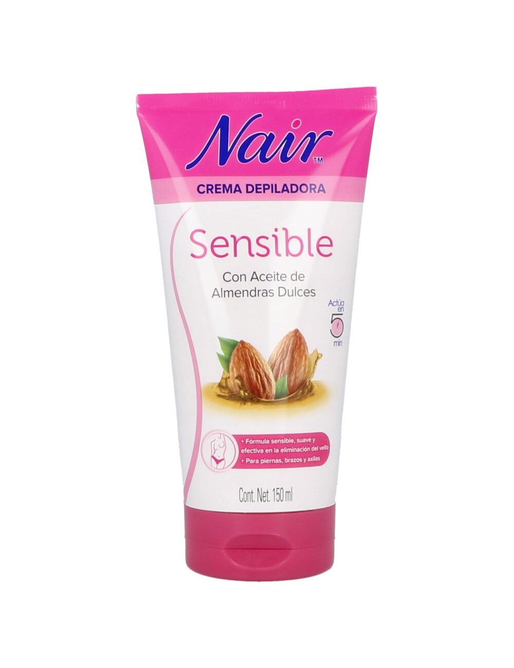 NAIR CRA DEPILADORA 150ML SENSIB