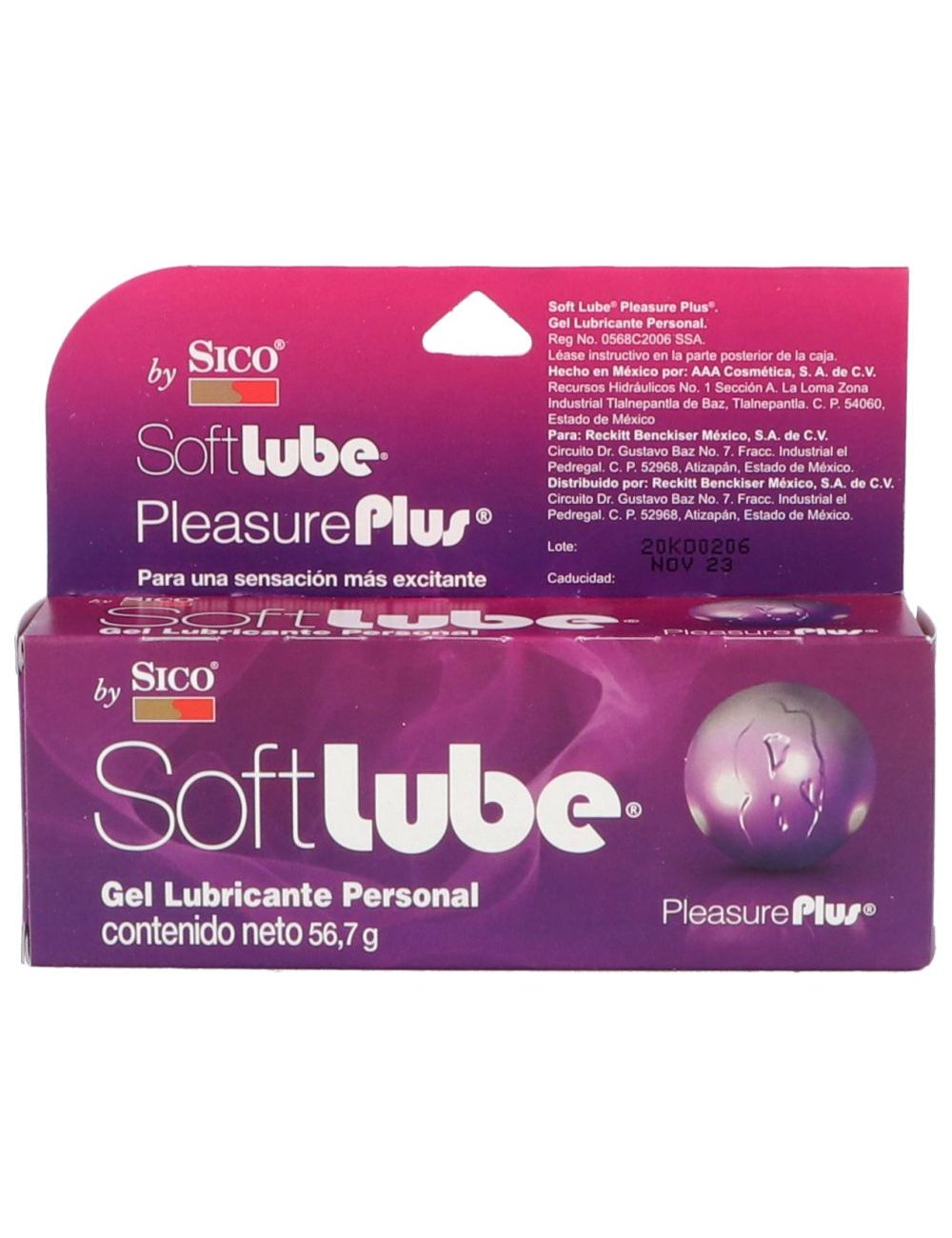 SOFT LUBE PLEASURE PLUS 56.7G