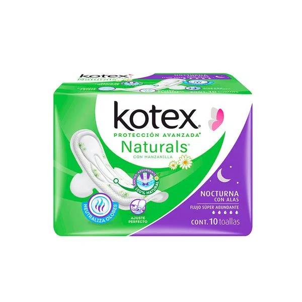 KOTEX NAT FLEX MZLLA NOCT C/ALAS C10