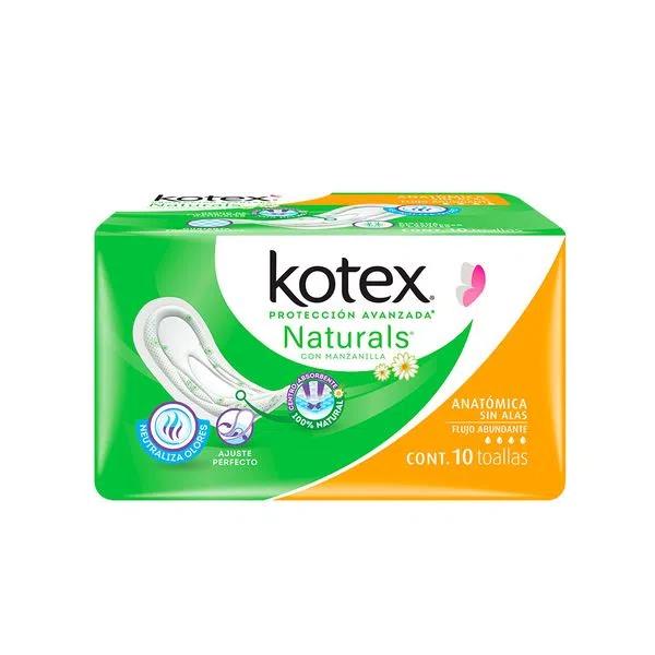 KOTEX NAT FLEX MZLLA ANAT S/ALAS C10