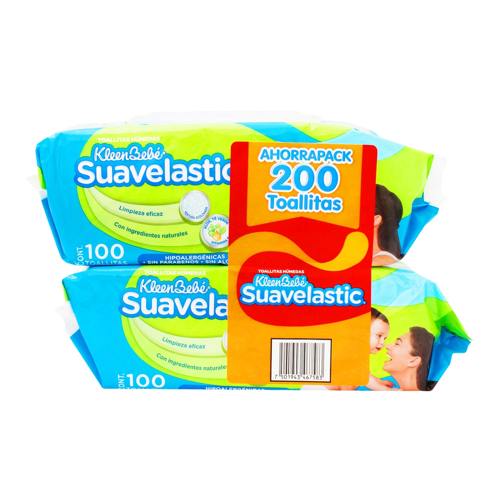 KLEENBEBE SUAVELASTIC TLLS HUMED C100  2 PACK