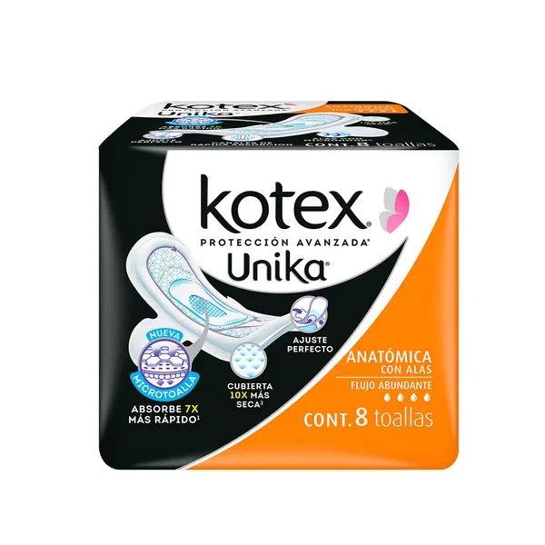 KOTEX UNIKA TLLA ANAT C/ALAS C8