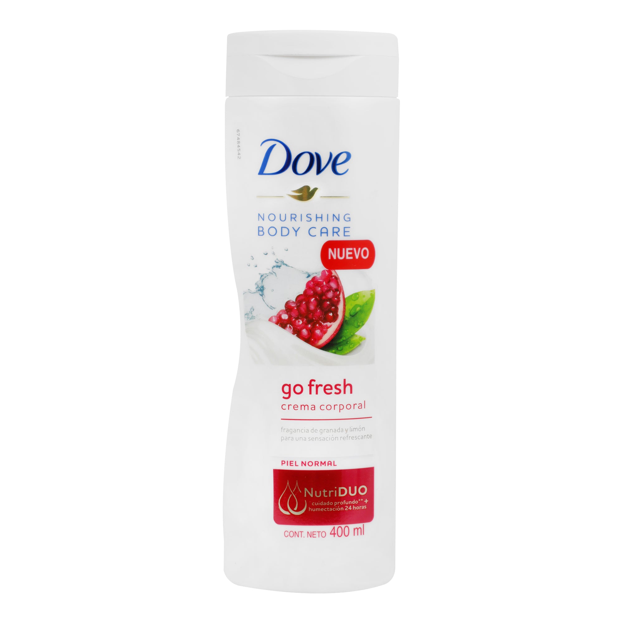 DOVE CRA NUTRIC REFRESHING 400ML