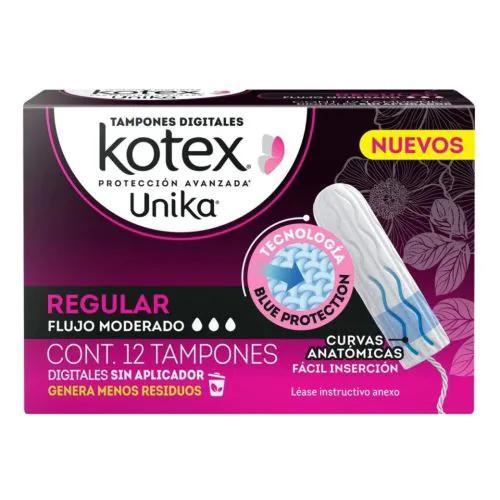 KOTEX UNIK TAMP REGULAR C12