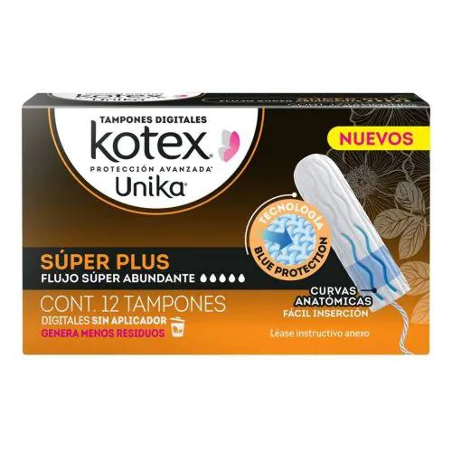 KOTEX UNIK TAMP SUPER PLUS C 12