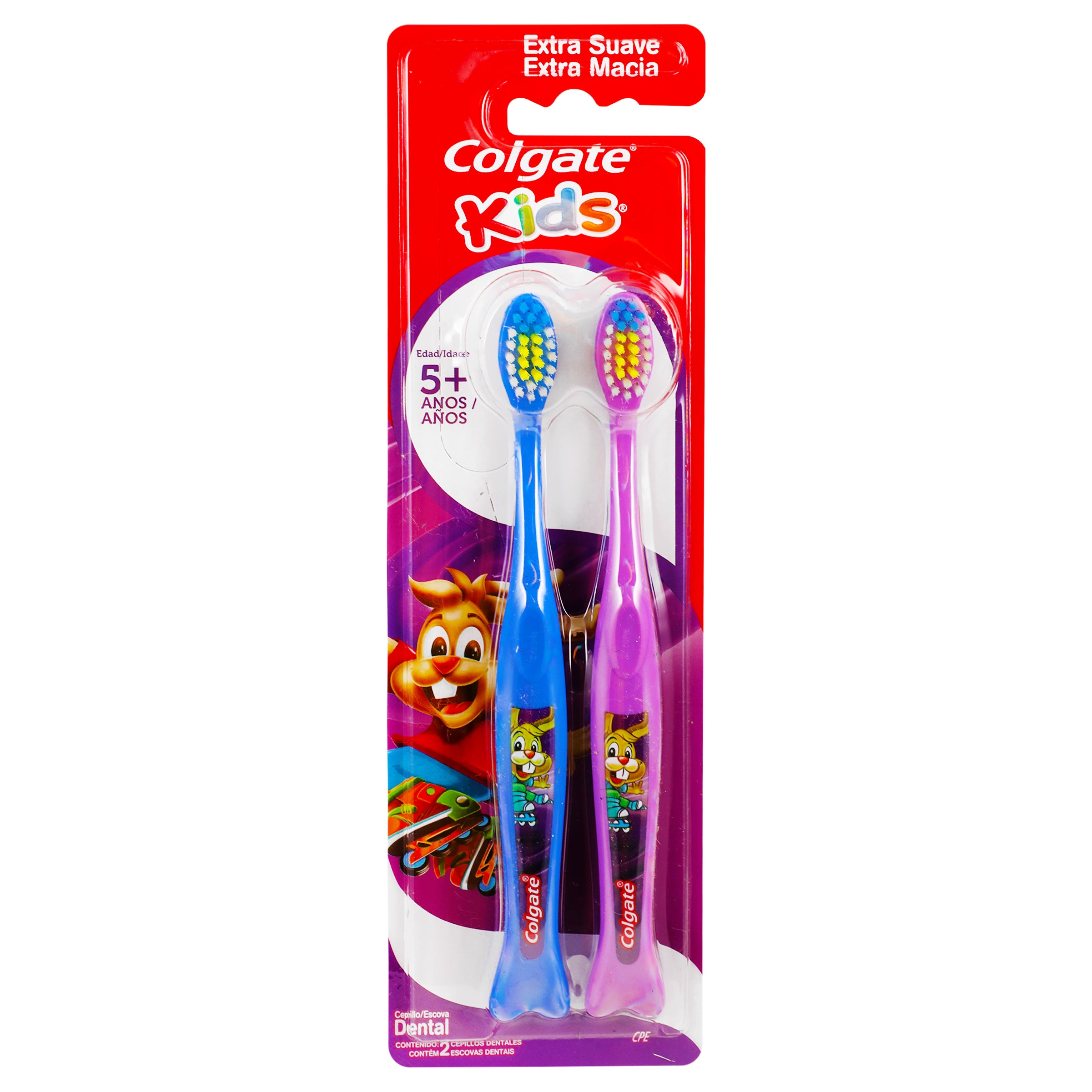 CEP DENT COLGATE KIDS EXT SVE 2PZS