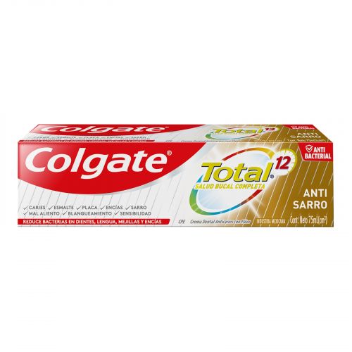 COLGATE CRA DENT TOTAL 12 SARRO 75ML