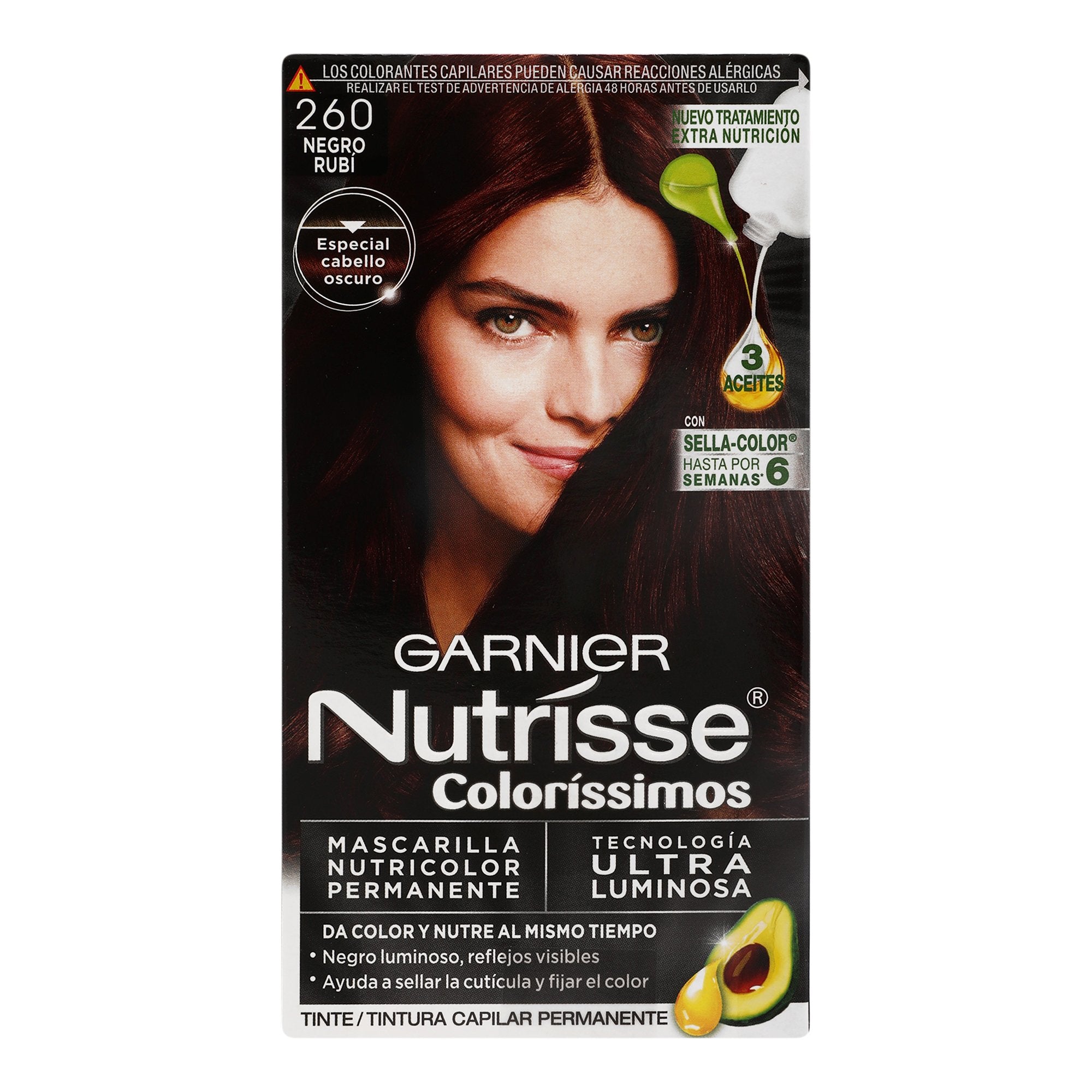 NUTRISSE CLR TI 260 NEG RUBI