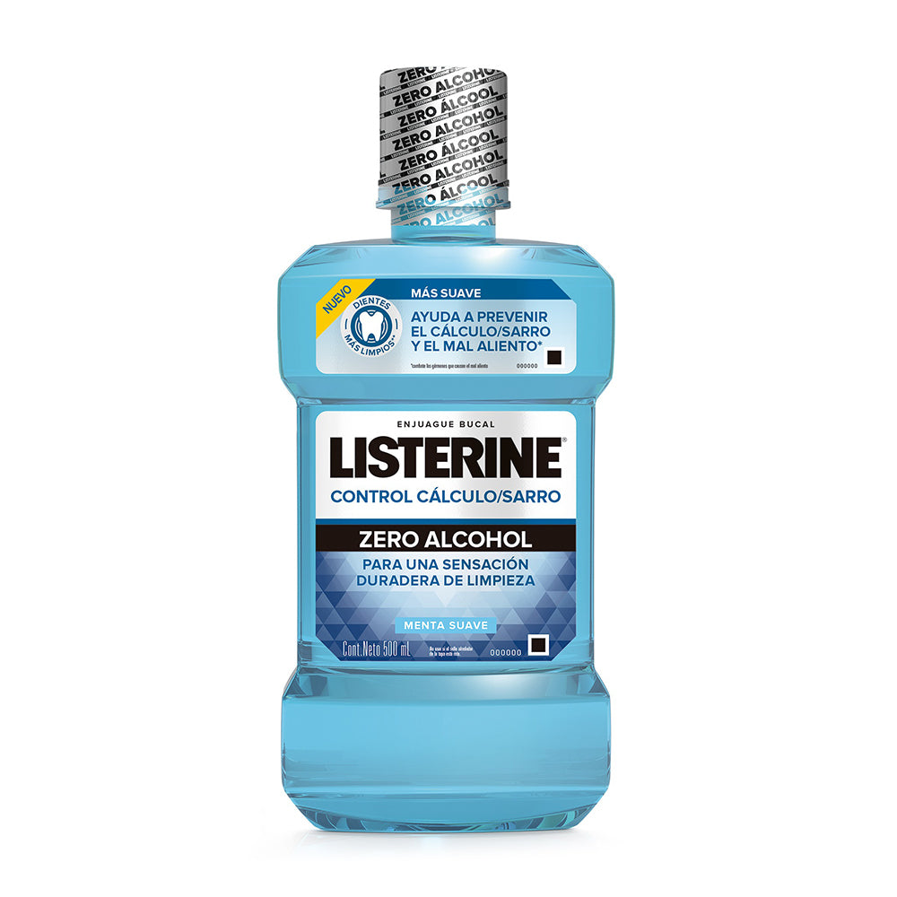 LISTERINE SARRO ZERO MTA SVE 500ML