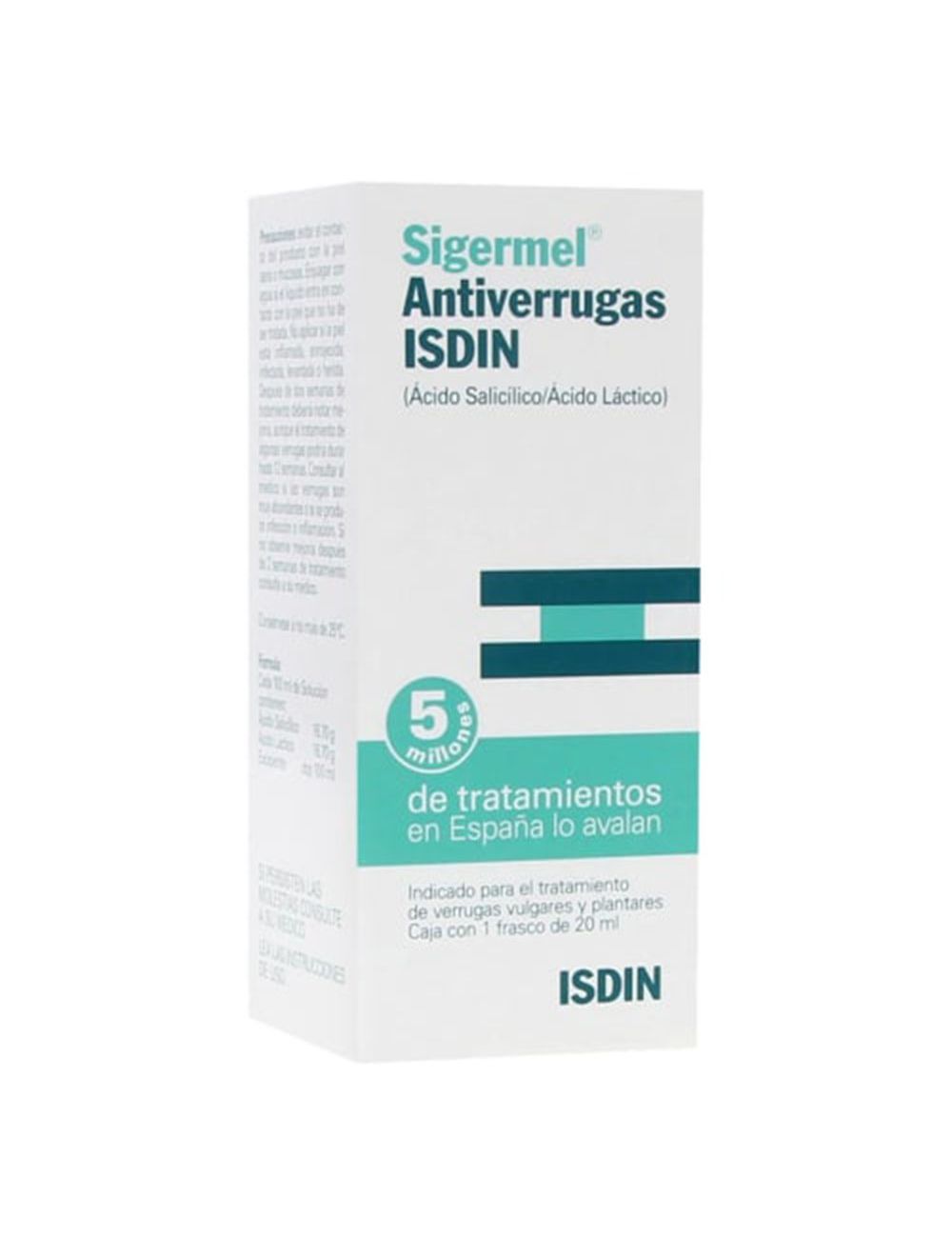 SIGERMEL SOL ANTIVERRUGAS 20ML   N