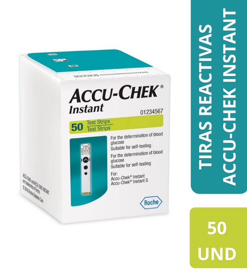 ACCU-CHEK INSTANT 50 TIRAS REACTIVAS