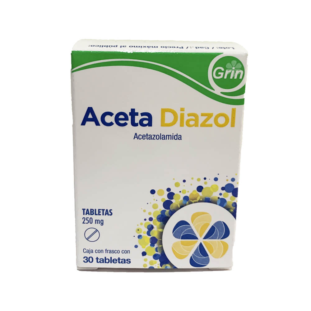 ACETADIAZOL 20 TAB 250MG