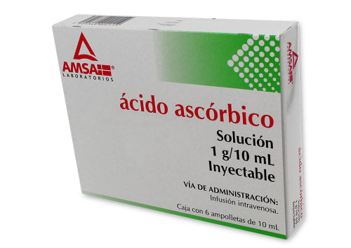 AC ASCORBIC INY ANTIB 1G/10ML  AMSA