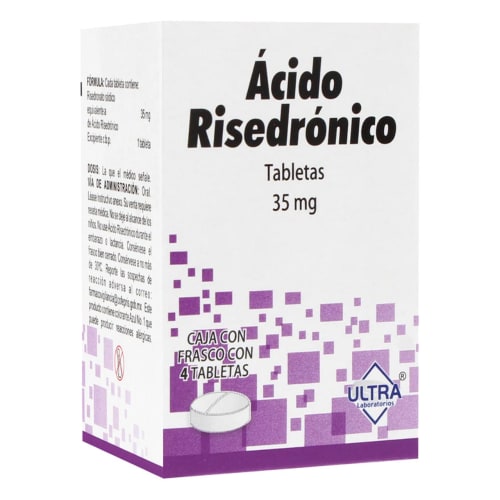 ACIDO RISEDRONICO 4 TAB 35MG  ULTRA