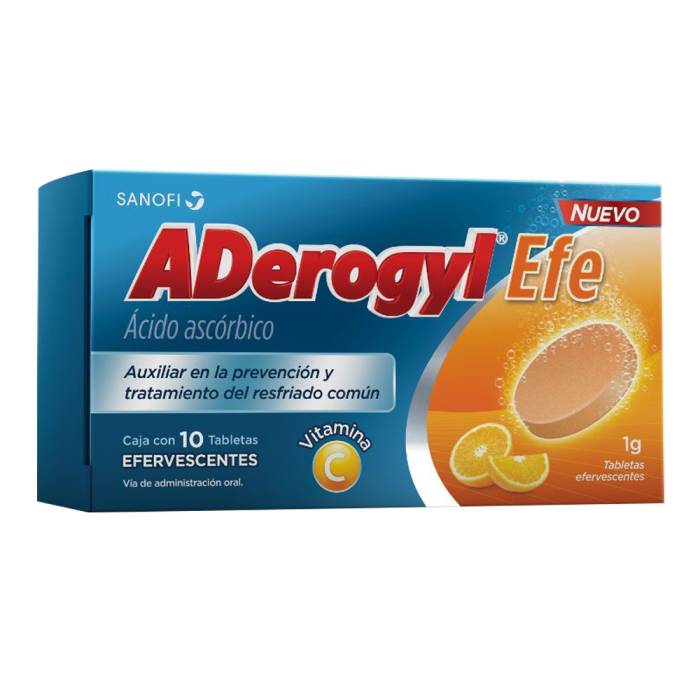 ADEROGYL 10 TAB EFER 1GR