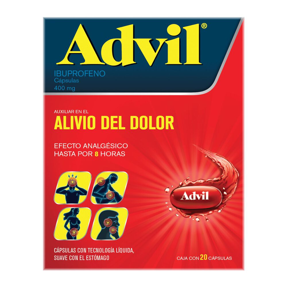 ADVIL MAX 20 CAP 400MG