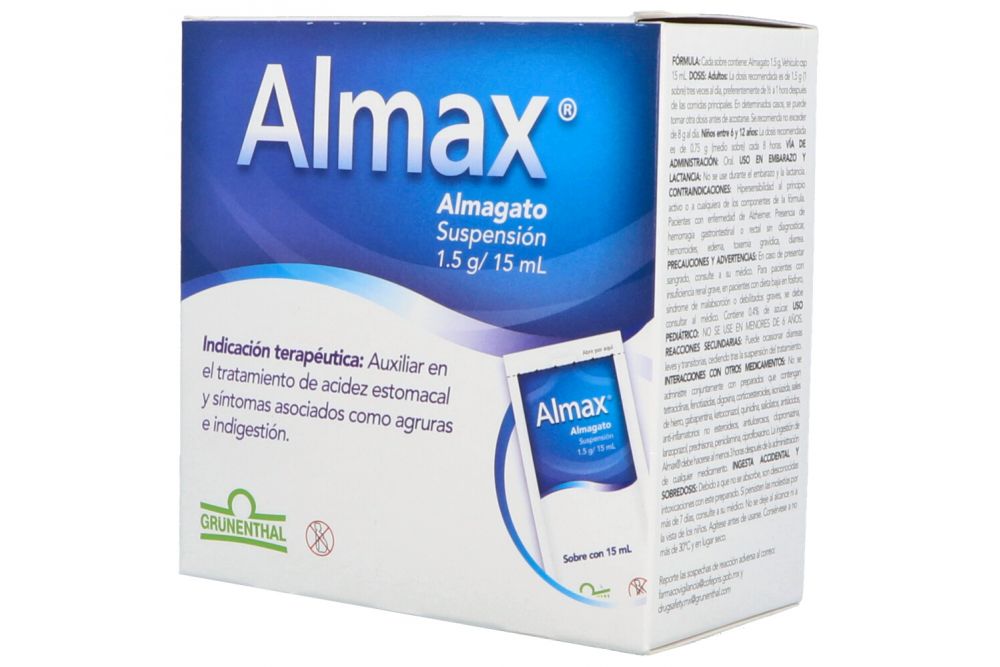 ALMAX 24 SOB SUSP 15ML