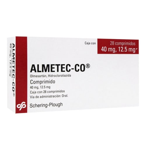 ALMETEC CO 28 COMP 40/12.5MG
