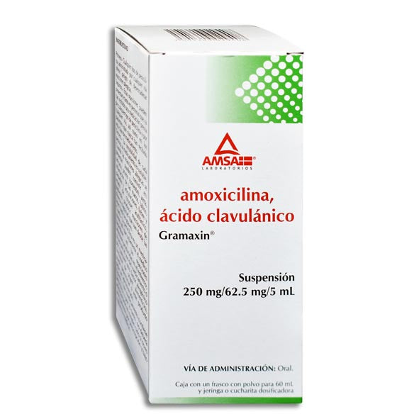 AMOXICILINA AC CLAVU 250MG SUSP 60ML  AMSA