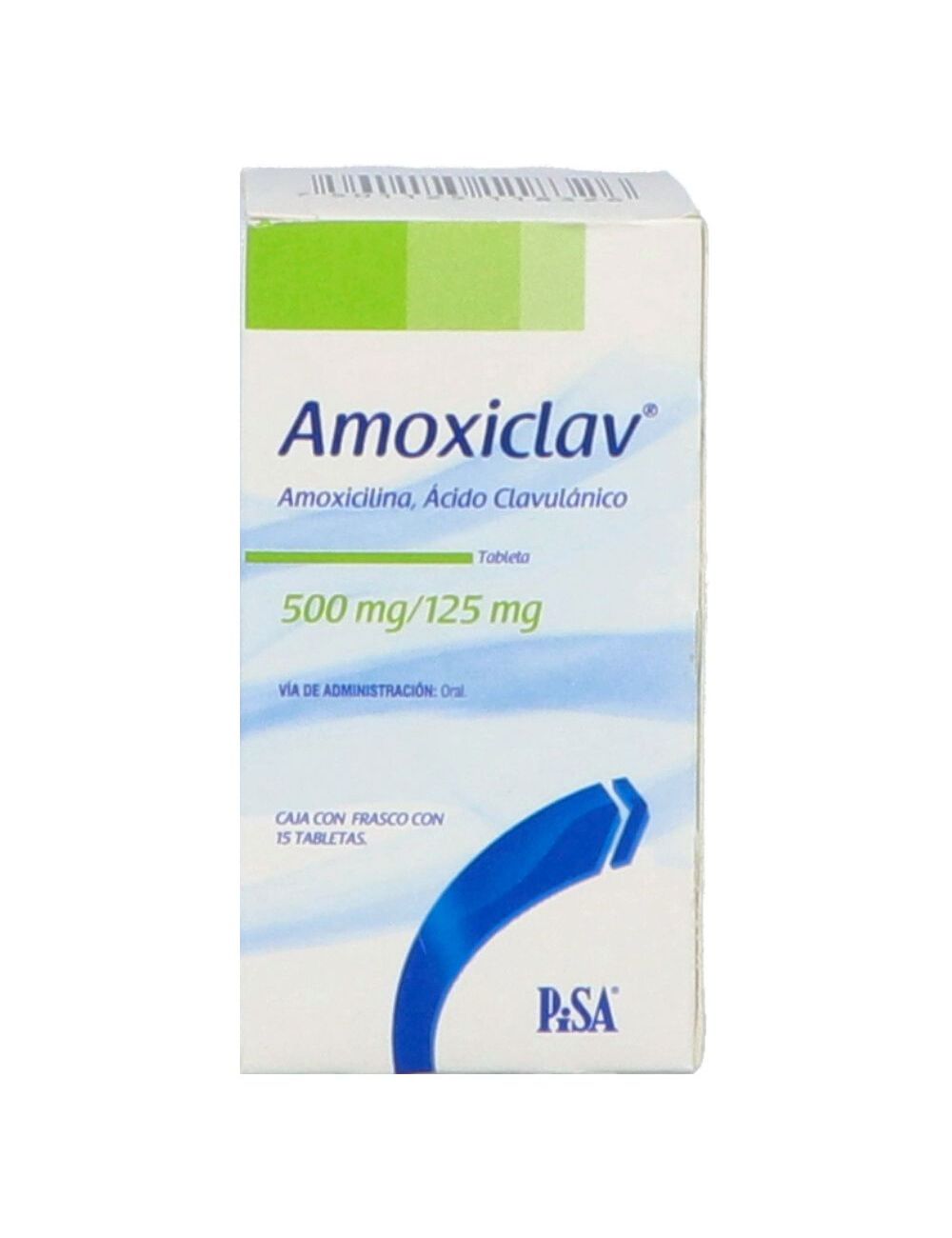 AMOXICLAV 15 TAB 500/125MG