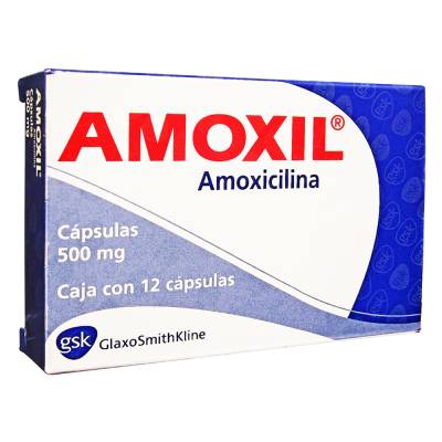 AMOXIL 12 CAP 500MG