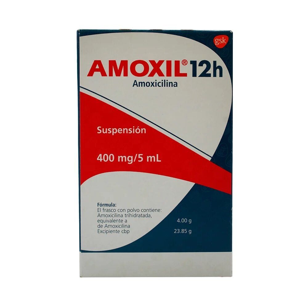 AMOXIL 12H 400MG SUSP 50ML