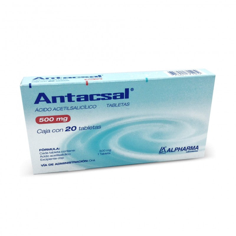 ANTACSAL 20 TAB 500MG  ALPHARMA