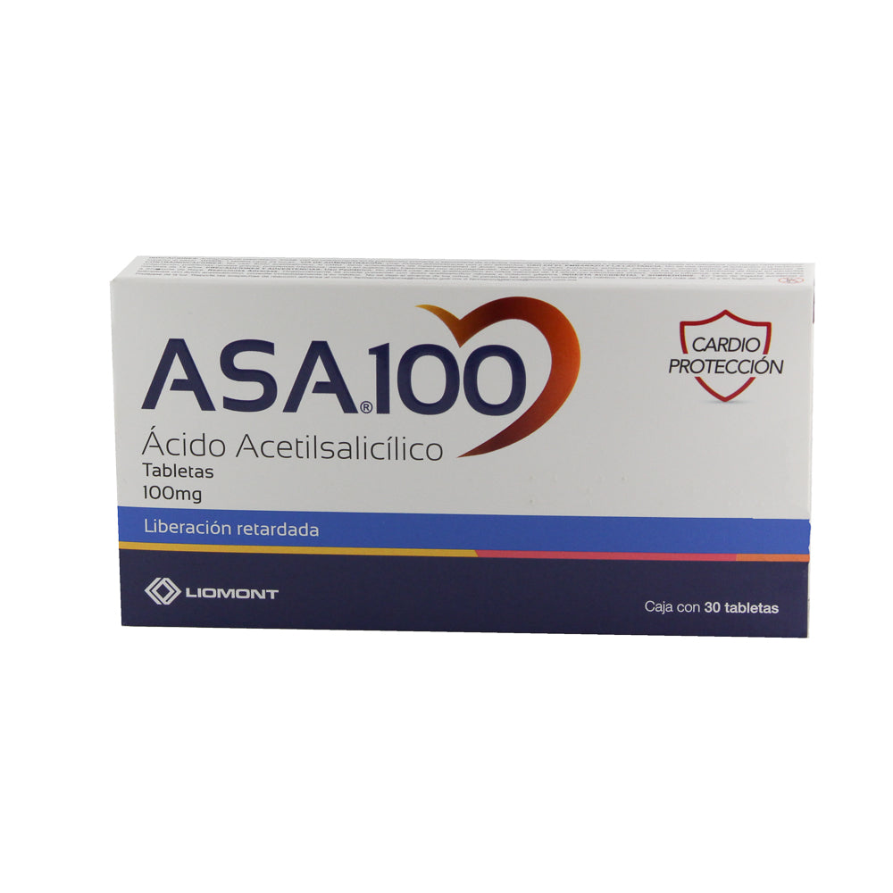 ASA 30 TAB 100MG