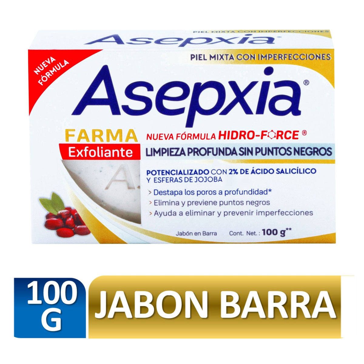 ASEPXIA FARMA JBN 100G EXFOLIANTE EXT