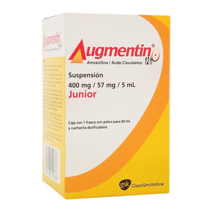 AUGMENTIN 12H 400MG SUSP 60ML