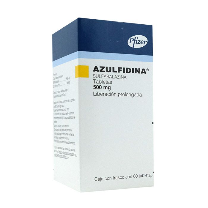 AZULFIDINA 500MG TAB C60