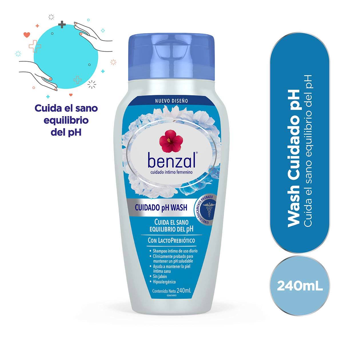 BENZAL WASH CUID PH 240ML