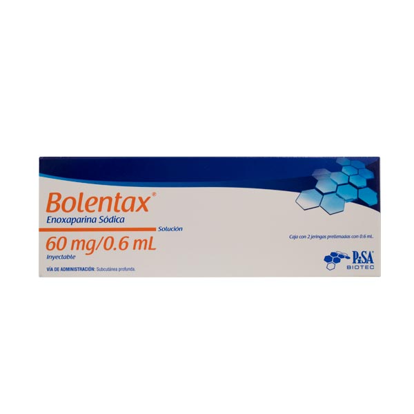 BOLENTAX 60MG/0.6 ML 2 JGA PRELL