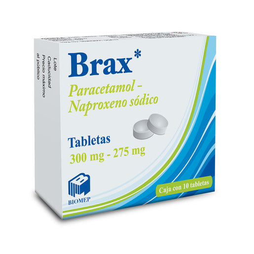 BRAX 10 TAB 275/300MG  BIOMEP