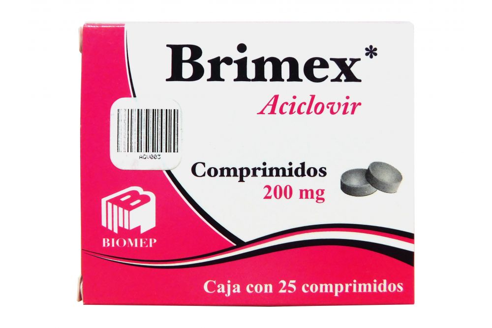 BRIMEX 25 COMP 200MG  BIOMEP