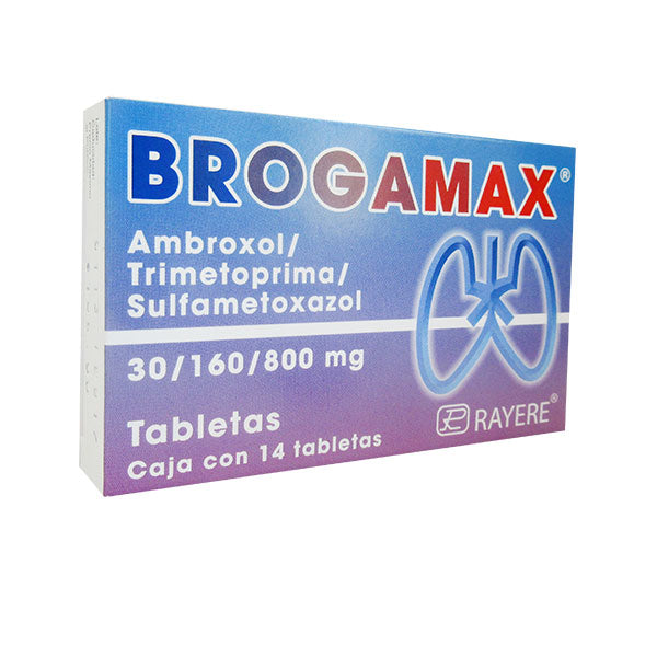 BROGAMAX 14 TAB 30 800 160MG