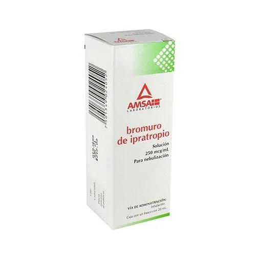 BROMURO DE IPRATROPIO 250MCG SOL 20ML  AMSA