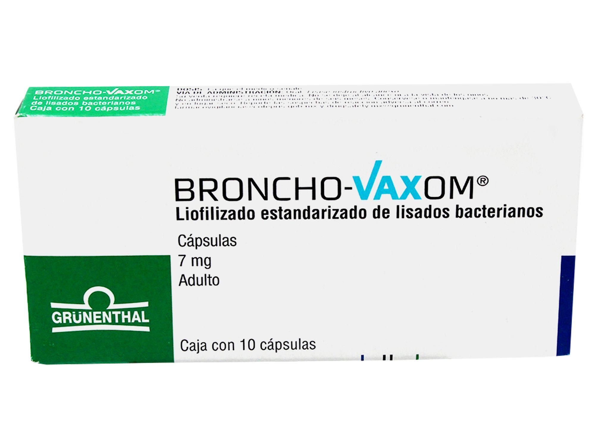 BRONCHO VAXO AD 7MG CAP C10