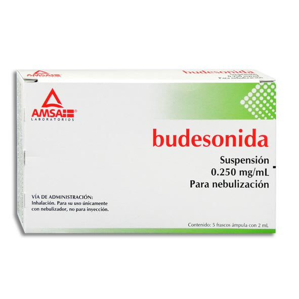 BUDESONIDA SUSP 2ML 0.500MG NEBULIZAR  AMSA