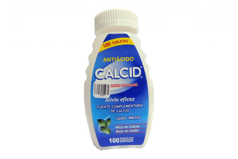 CALCID MENTA FCO 100 PAST
