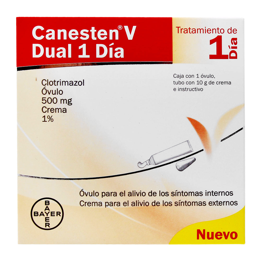 CANESTEN V DUAL 1 DIA CRA 10G + 1 OV